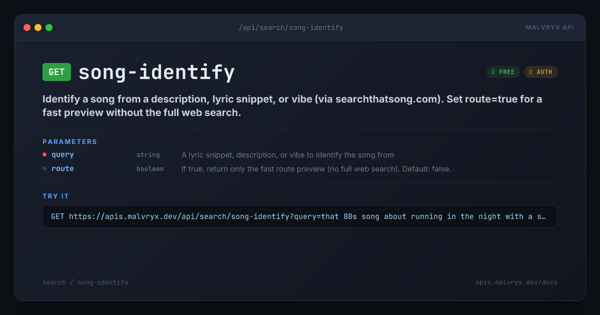 song-identify preview