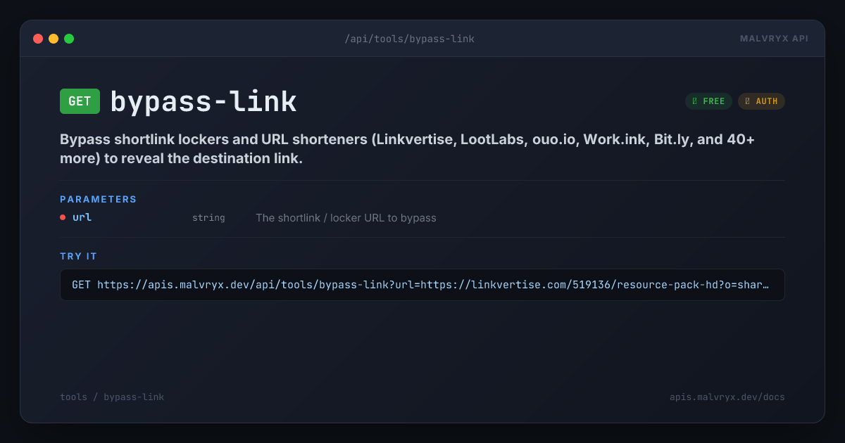 bypass-link preview
